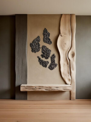 mural decorativo compositivo multiposición - roKa 1