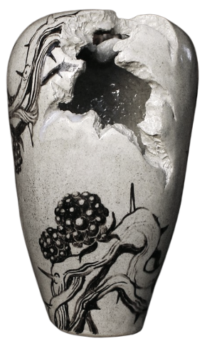 ánfora rota "moras" de la serie "Dark Side" x Samsararts