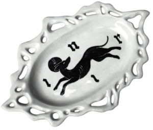 bandeja "galgo" de la serie "Dark Side" x Samsararts